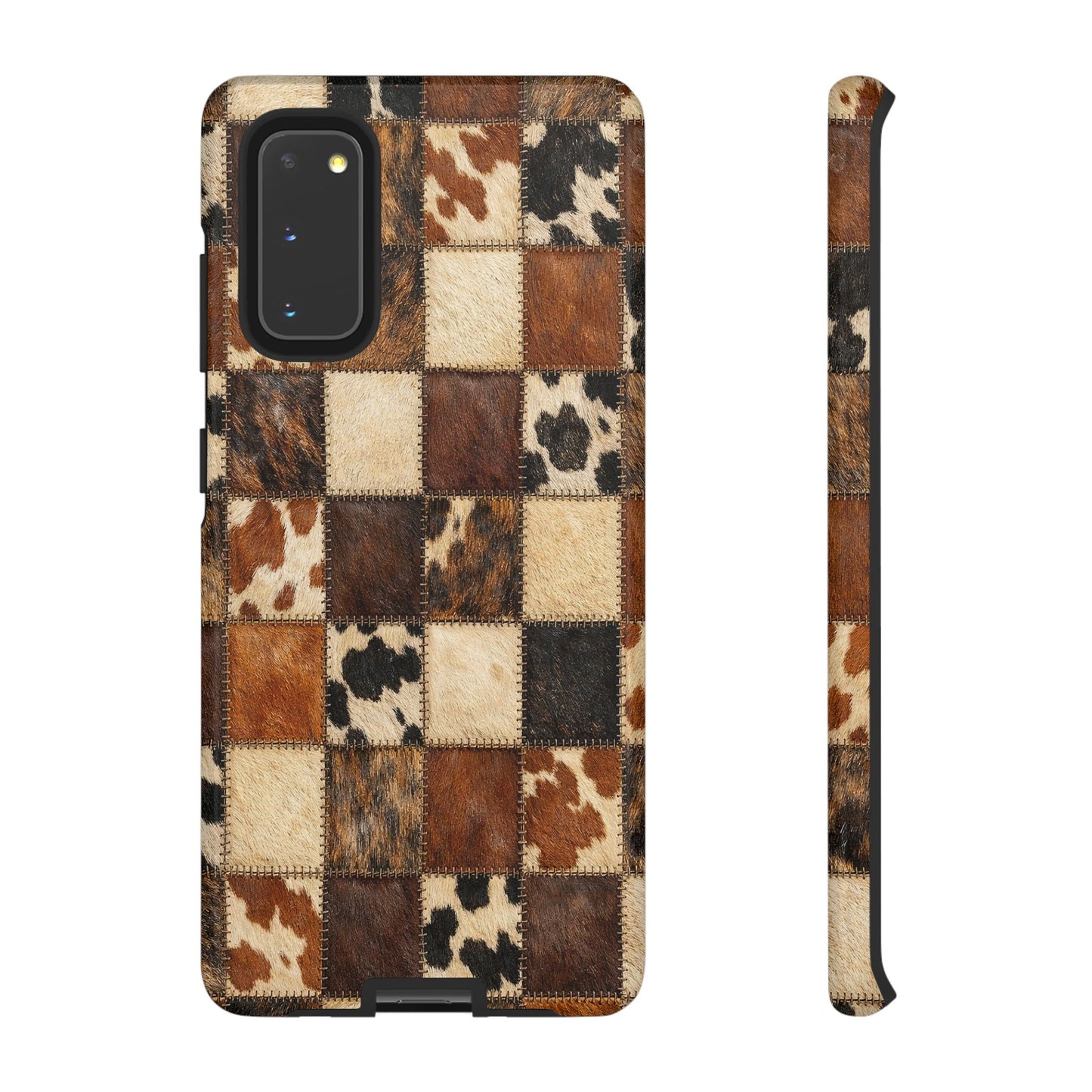 Cowhide Quilt Tough Case