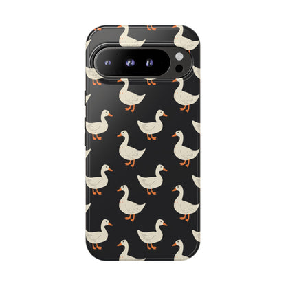 White Ducks Tough Phone Case