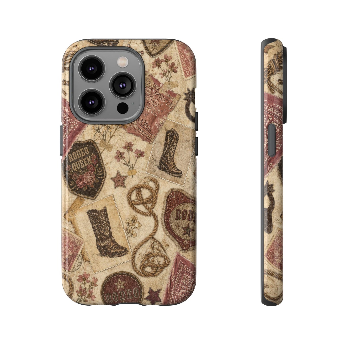 Cowgirl Collage Tough Case
