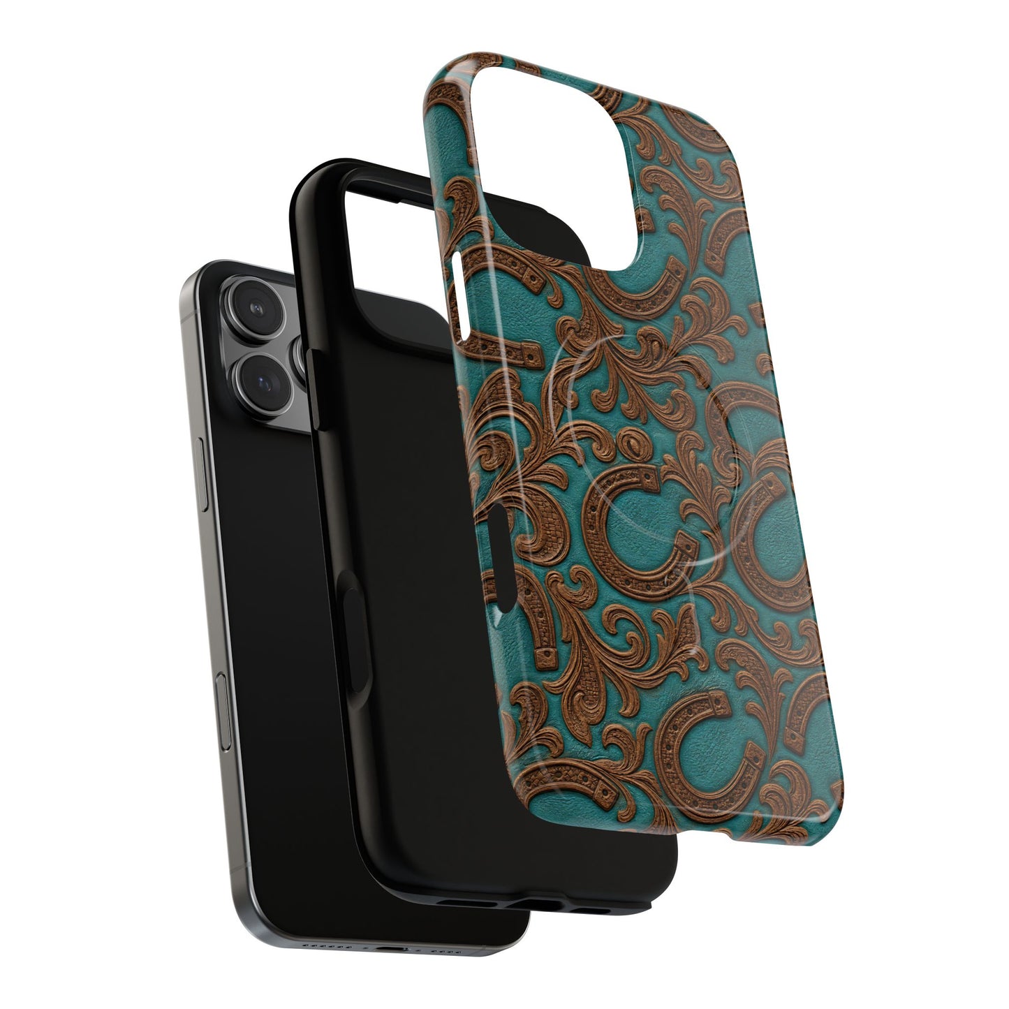 Horseshoes + Scrolls Magnetic Case