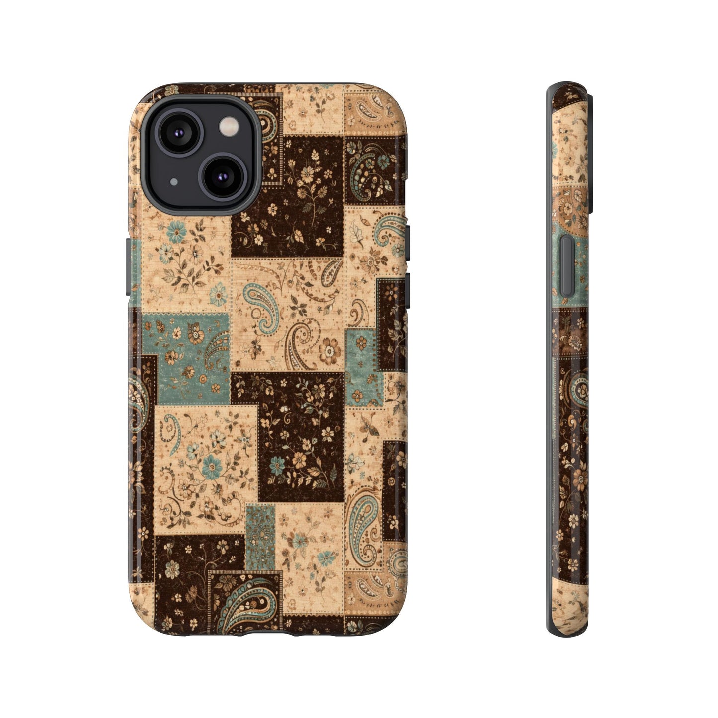 Chocolate Patchwork Tough Case