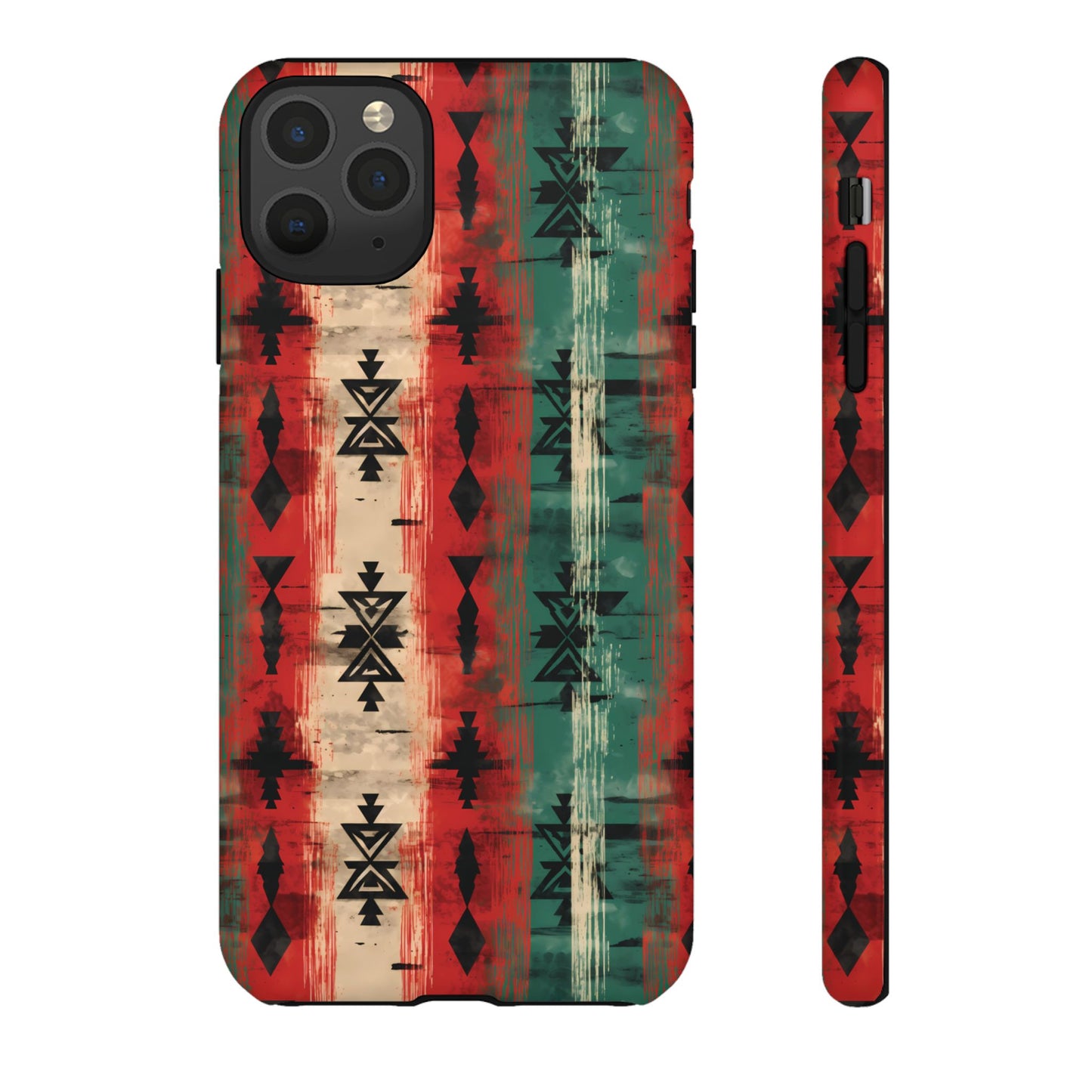 Christmas Grunge Aztec Tough Case