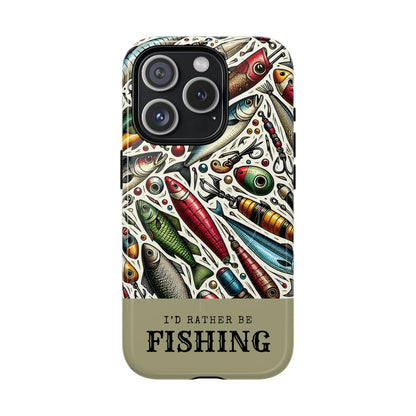 Id Rather Be Fishing Magnetic Case