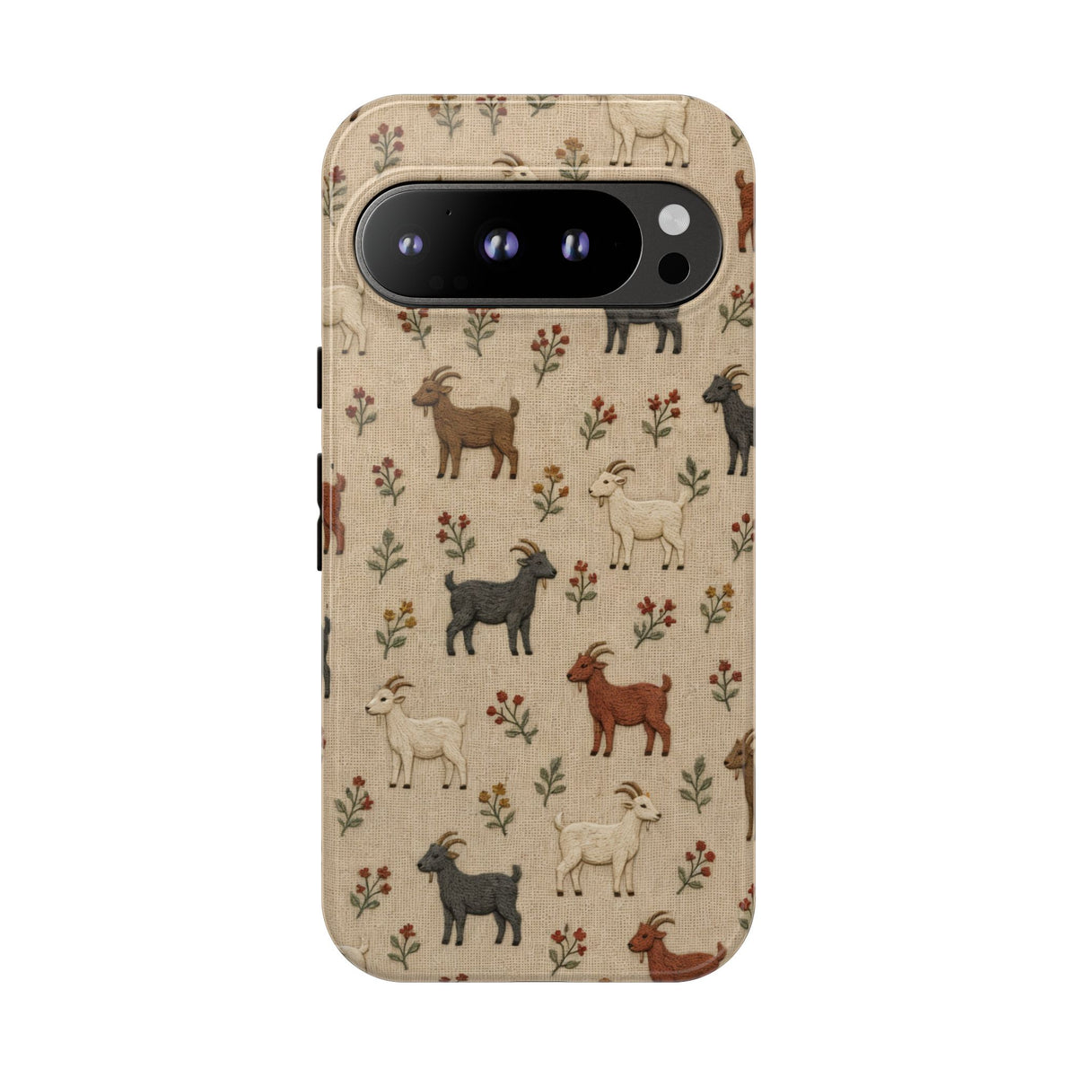 Stitched Goats Tough Case