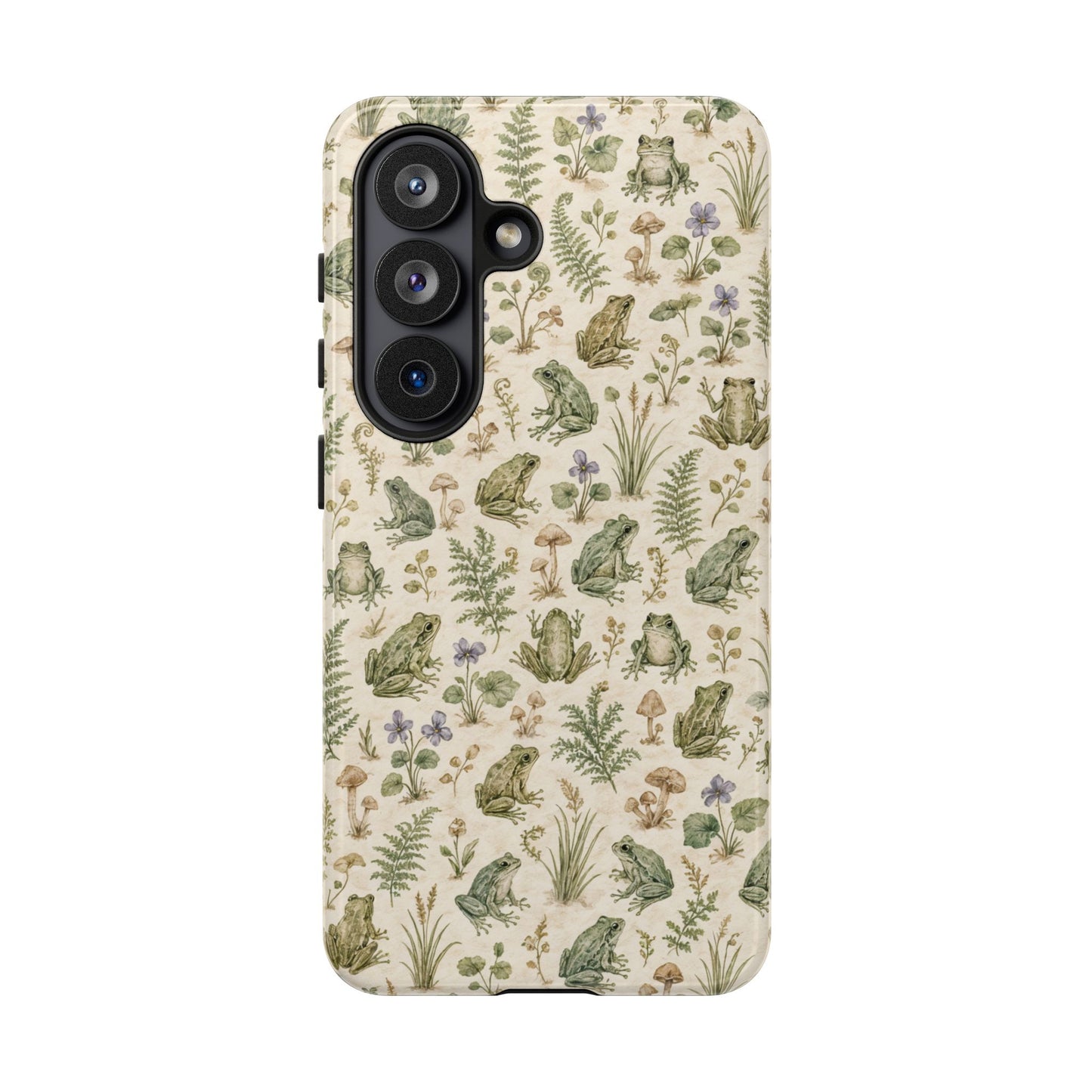 Watercolor Frogs Tough Case