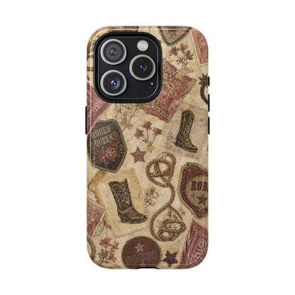 Cowgirl Collage Magnetic Case