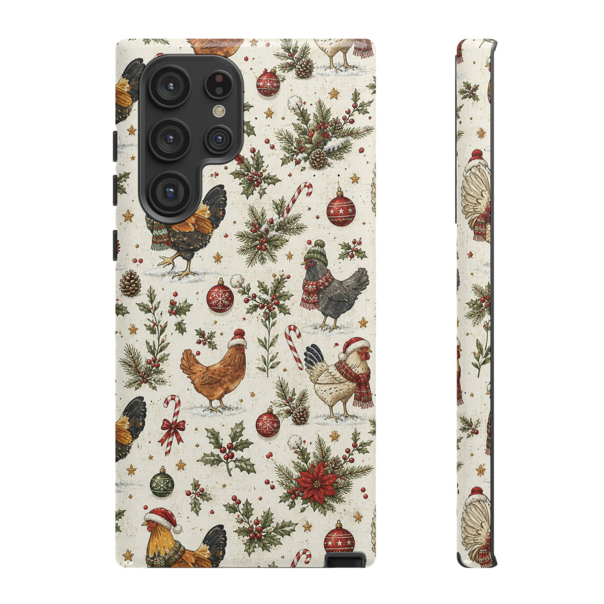 Santa Hens Tough Case