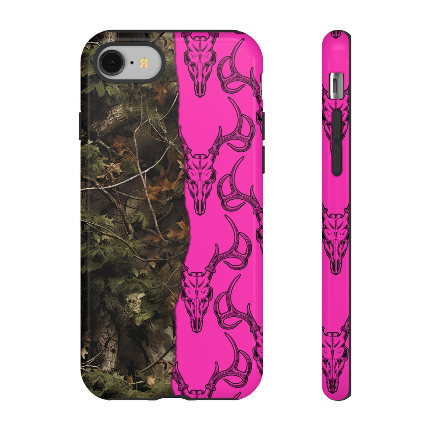 Camo Deer Skulls Pink Tough Case