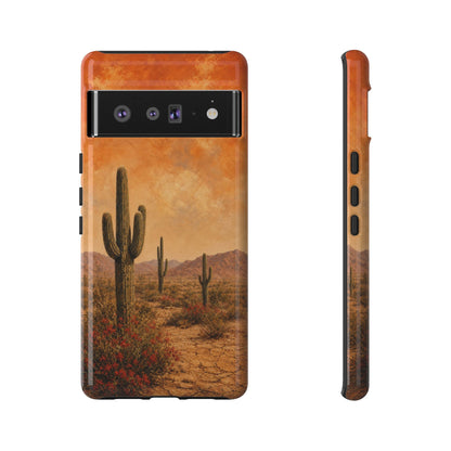 Sunset Cacti Tough Case