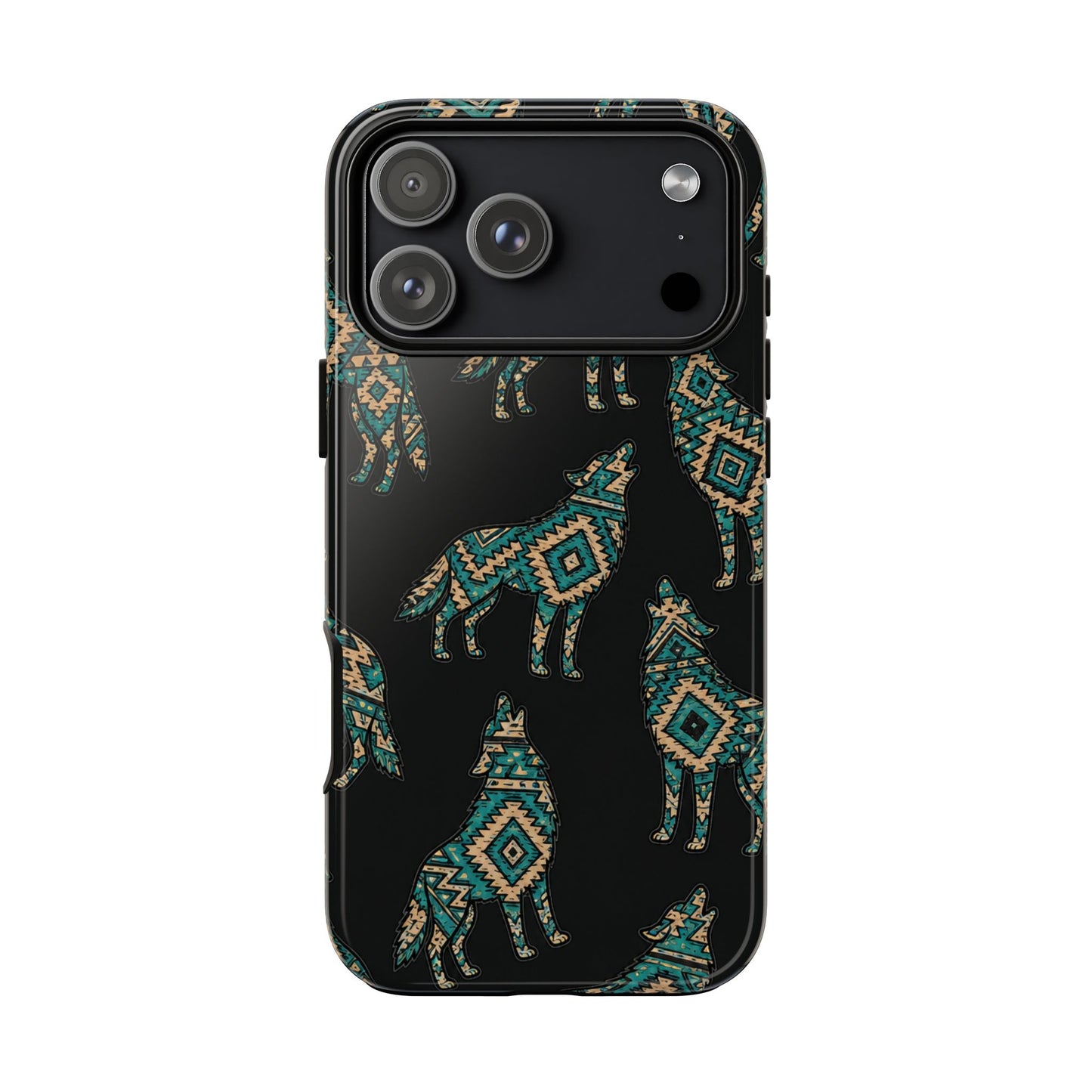 Turquoise Wolf Tough Case