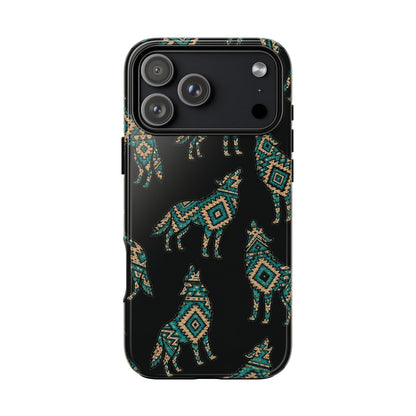 Turquoise Wolf Tough Case