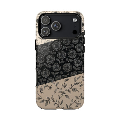 Inked Sunflowers Tough Case