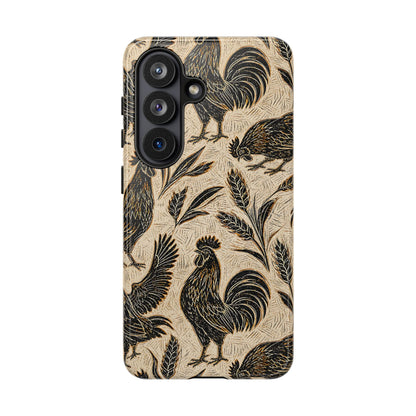 Carved Rooster Tough Case