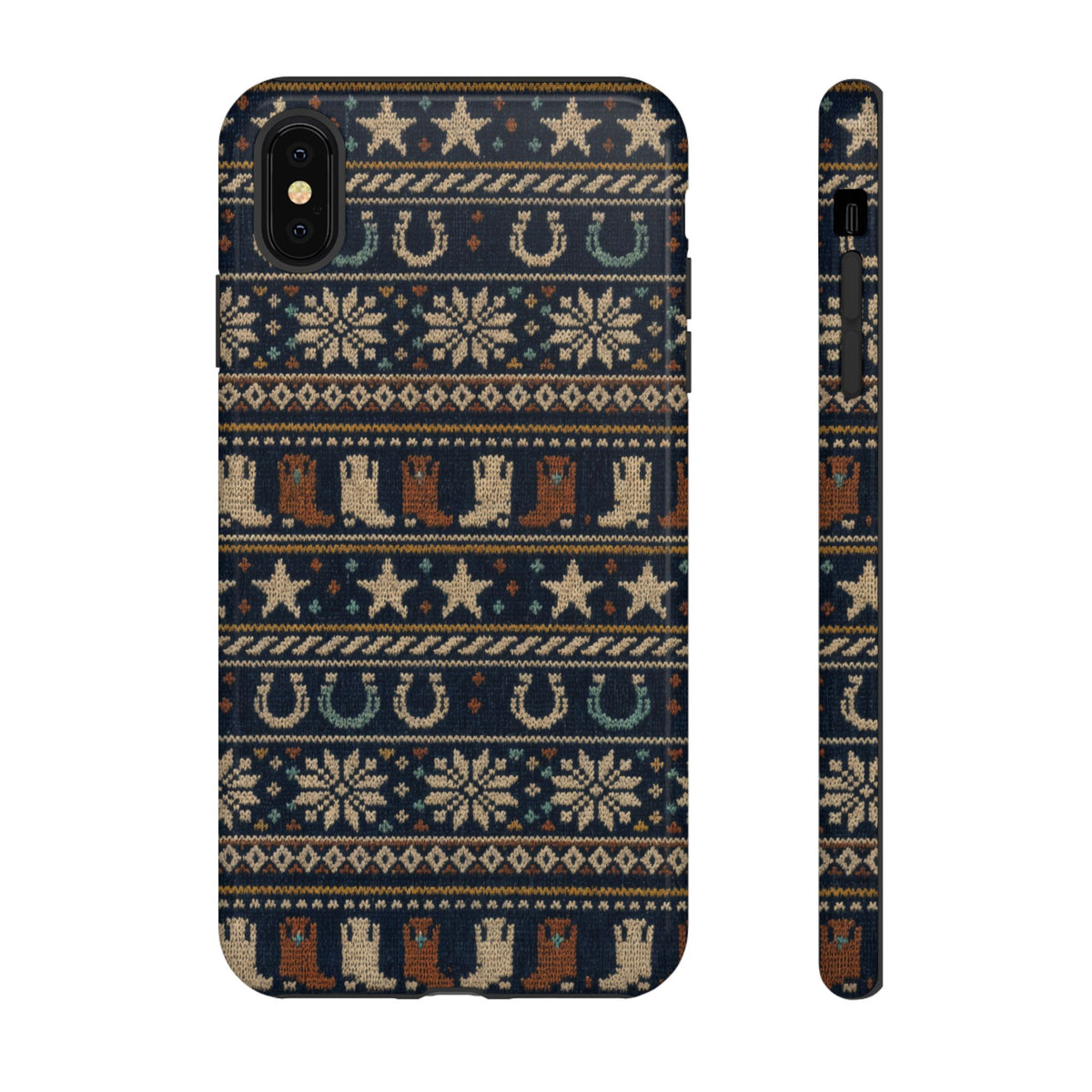 Fair Isle Boots Tough Case