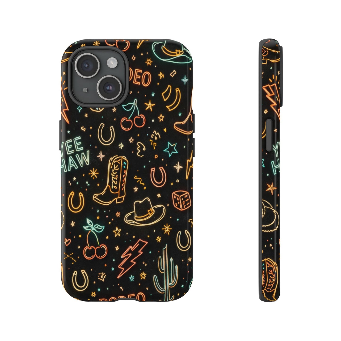 Retro Neon Rodeo Tough Case