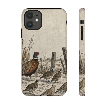 Winter Fencerow Tough Case