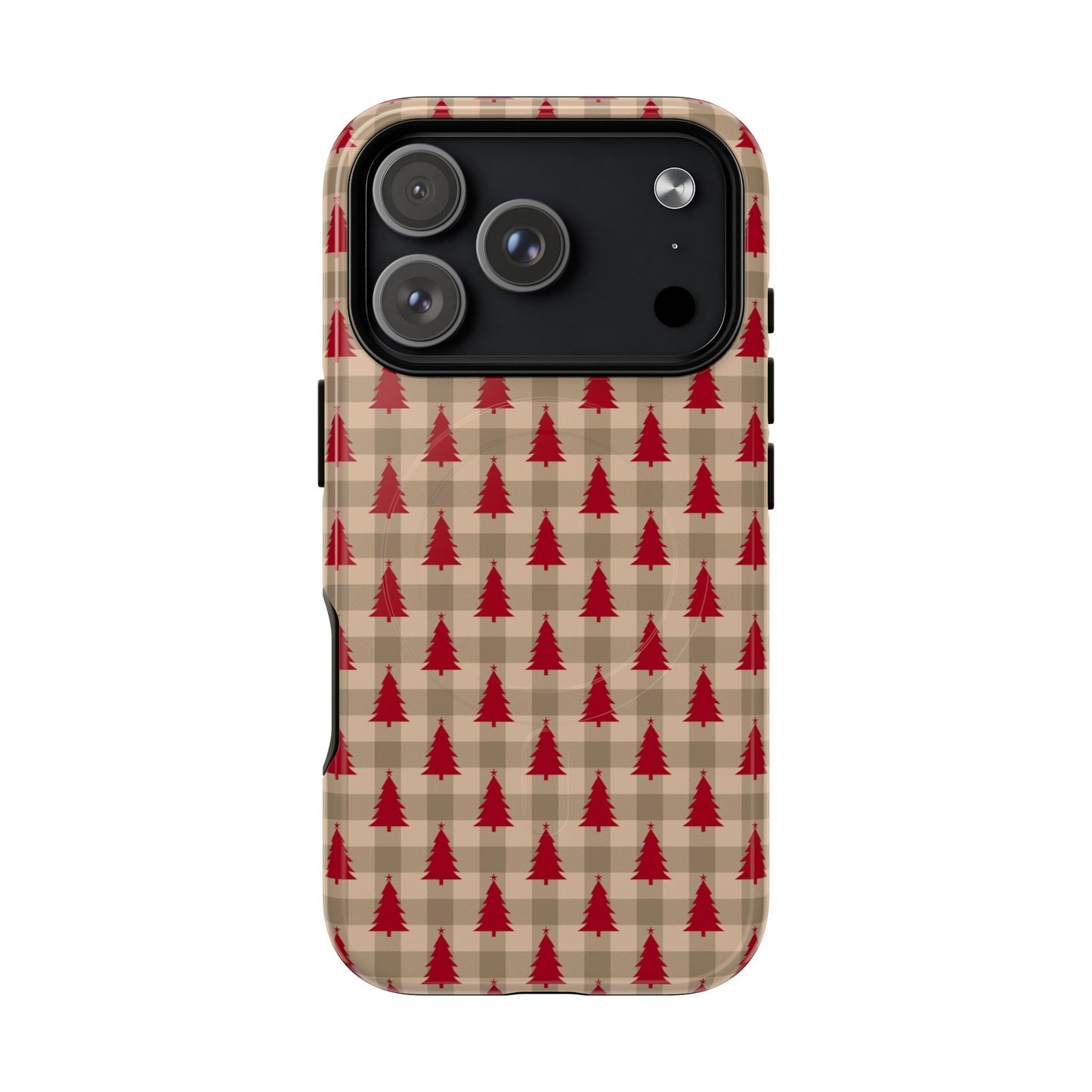 Plaid Tree Magnetic Case