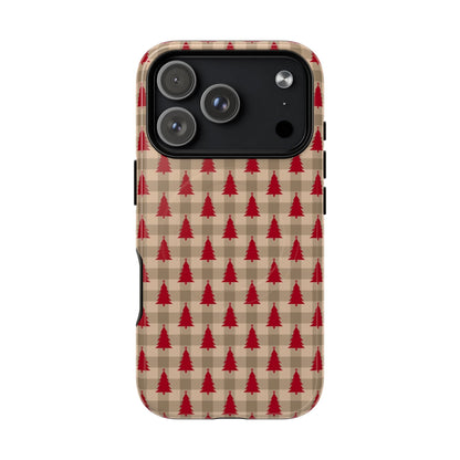 Plaid Tree Magnetic Case