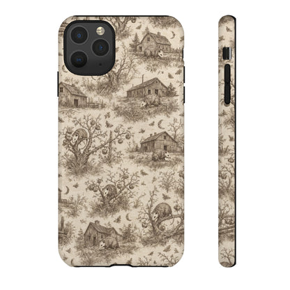 Opossum Toile Tough Case