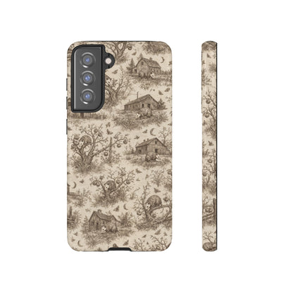 Opossum Toile Tough Case