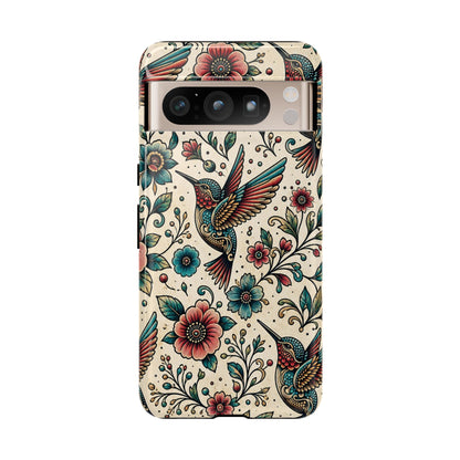 Retro Hummingbird Tough Case