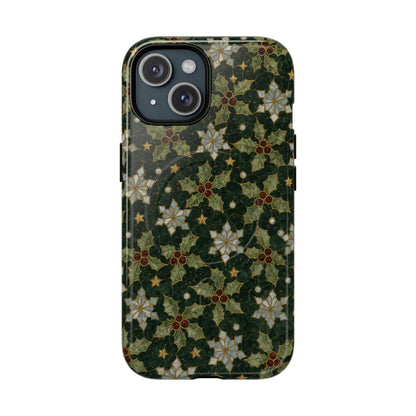 Mosaic Snowflakes Magnetic Case