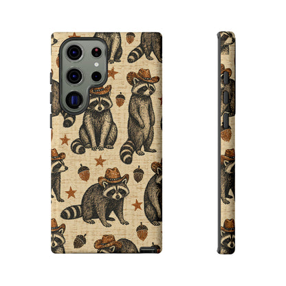 Retro Raccoon Tough Case
