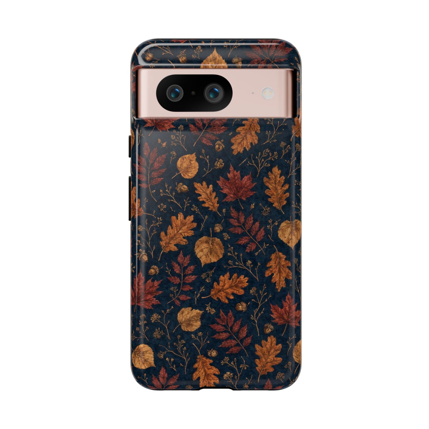 Navy Oak Leaf Tough Case