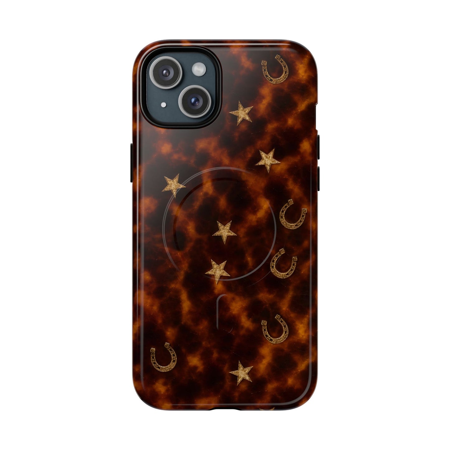Horseshoe Tortoiseshell Magnetic Case