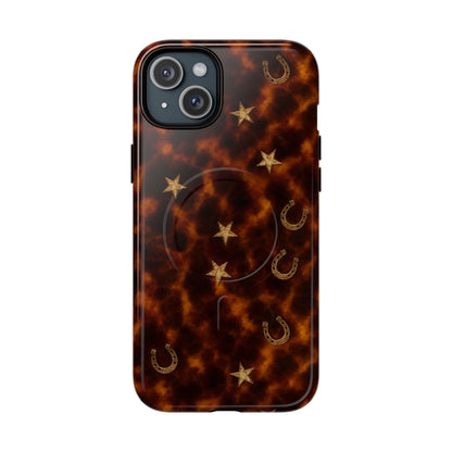 Horseshoe Tortoiseshell Magnetic Case
