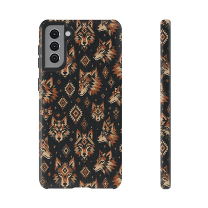 Aztec Wolves Tough Case