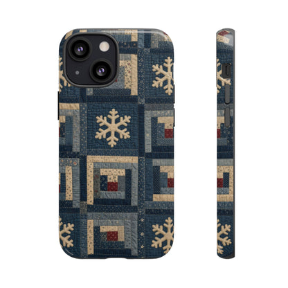 Snowflake Quilt Tough Case