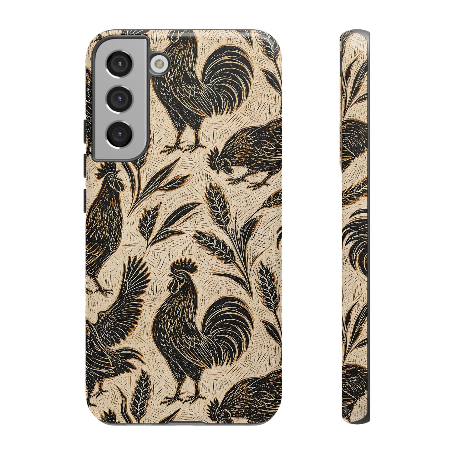 Carved Rooster Tough Case