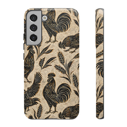 Carved Rooster Tough Case
