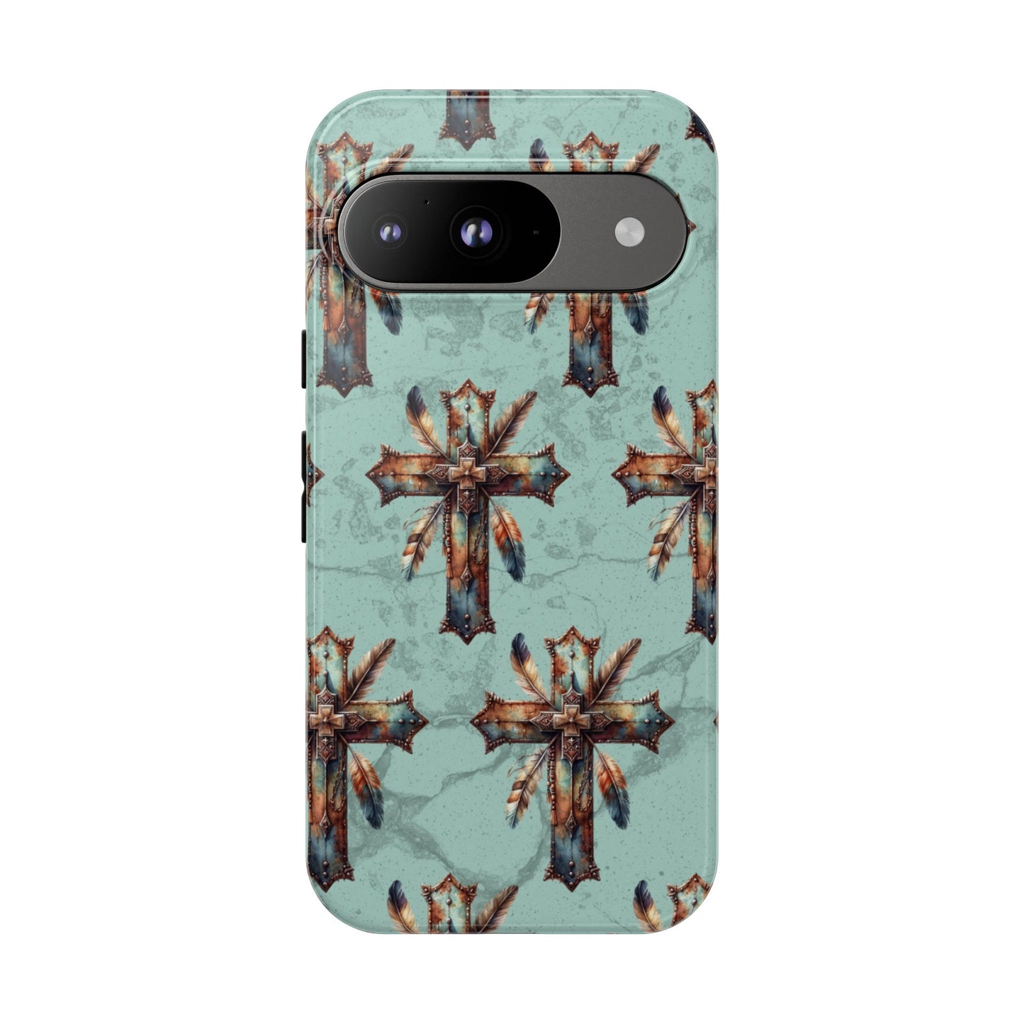 Crosses And Feathers Tough Case