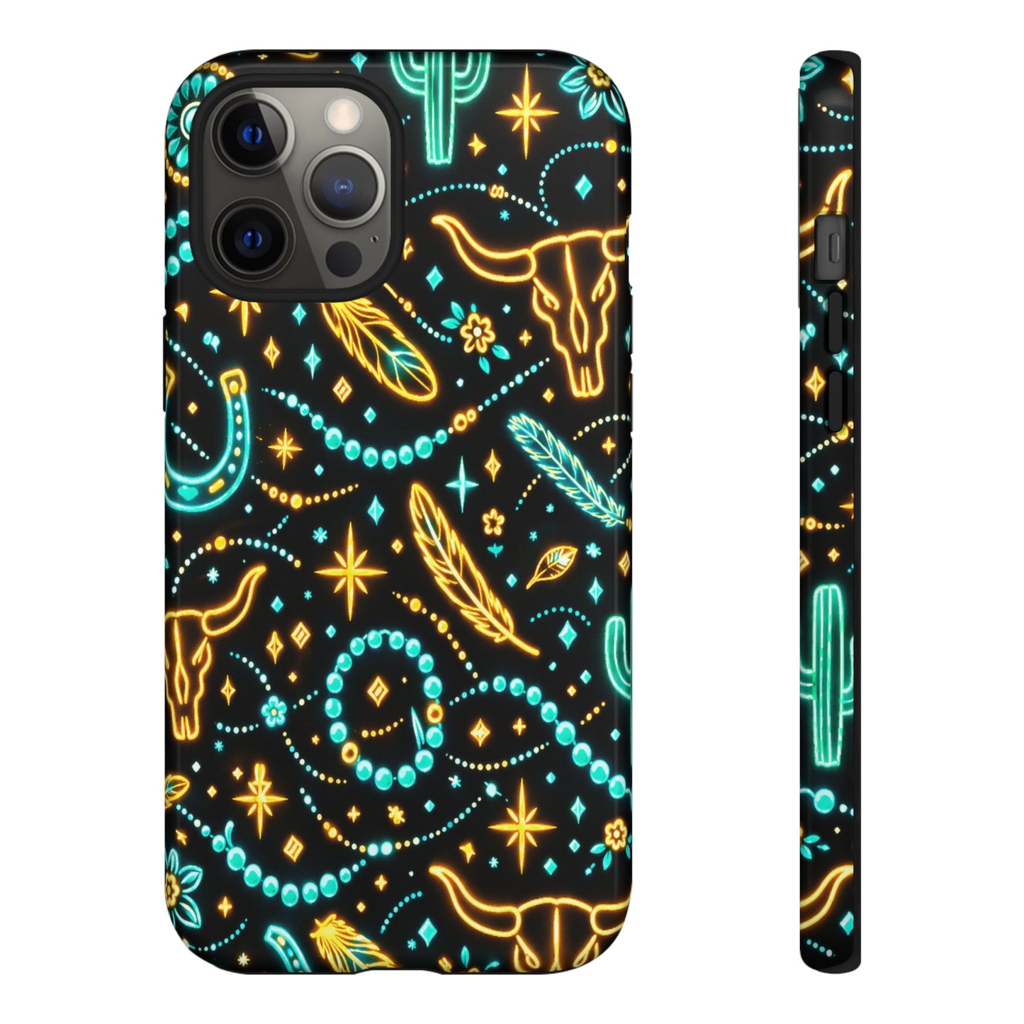 Neon Turquoise Tough Case