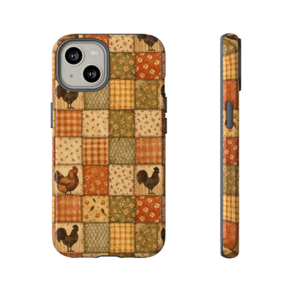Chickens Patchwork Tough Case
