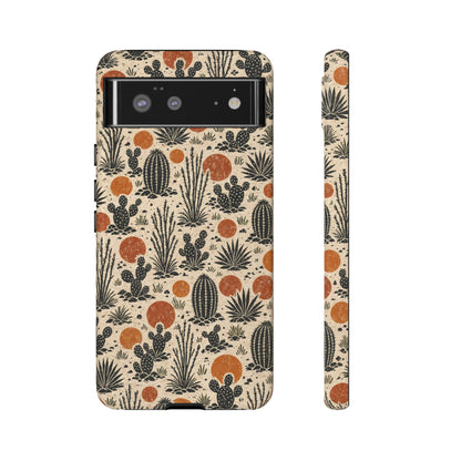 Linocut Desert Tough Case
