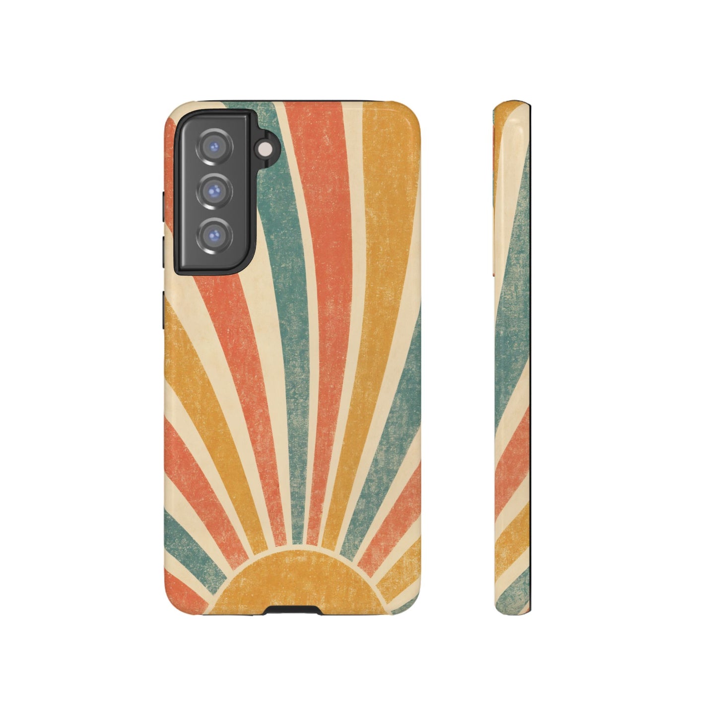 Retro Sun Rays Tough Case