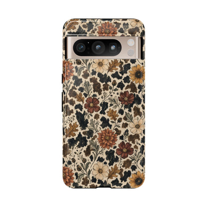 Autumn Cowhide Bloom Tough Case
