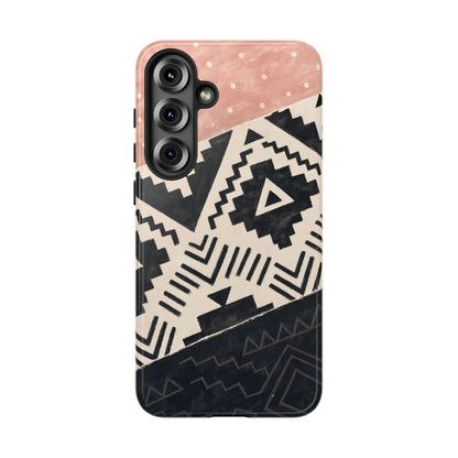 Blush Aztec Tough Case