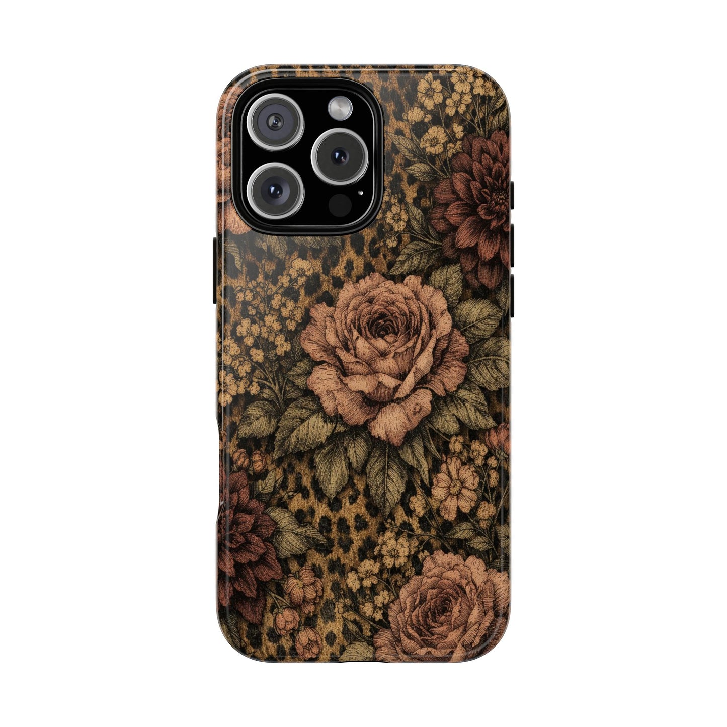 Leopard Bloom Tough Case