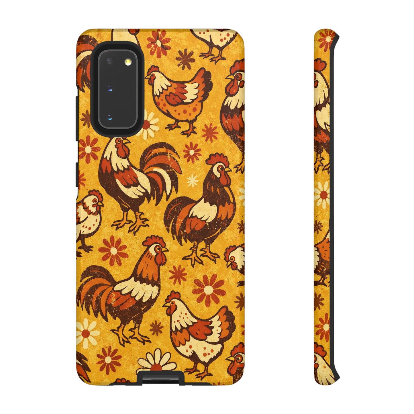 Retro Chickens Tough Case