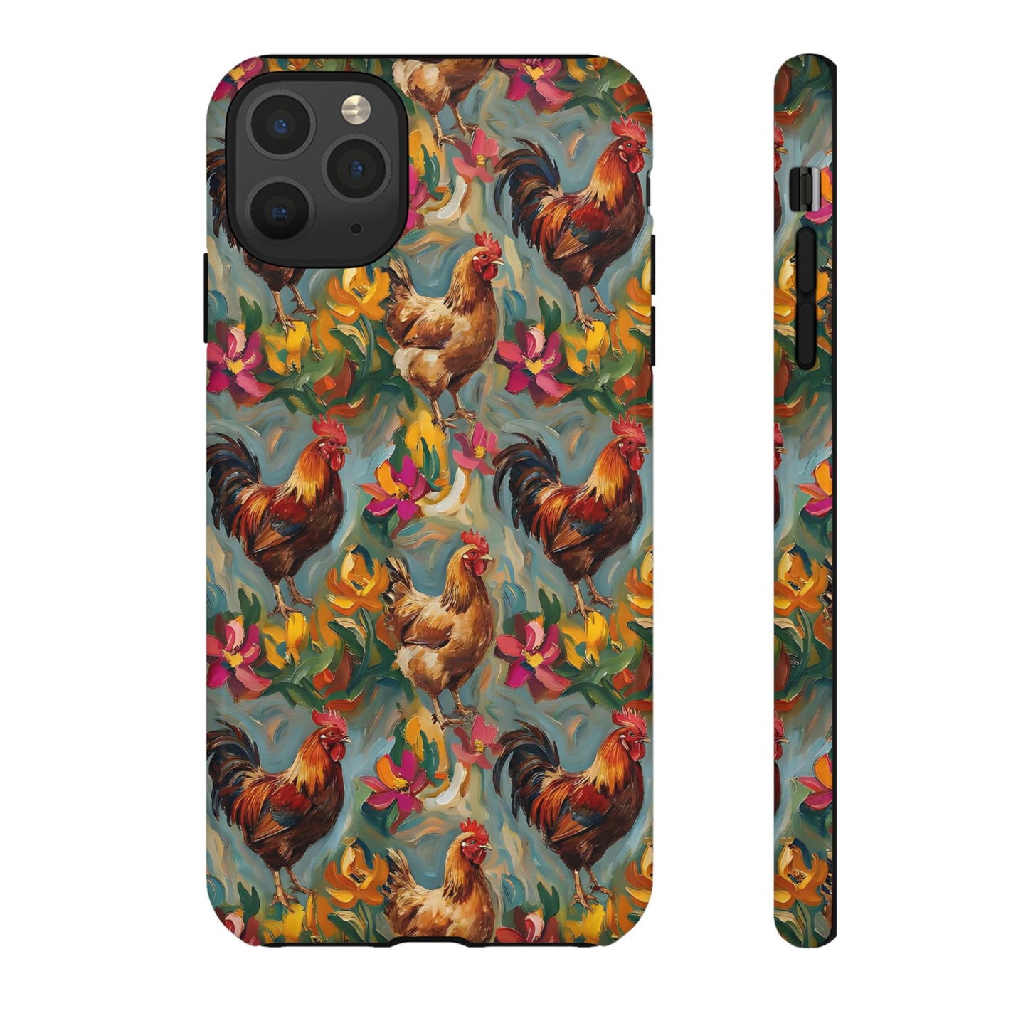 Painted Chickens Tough Case