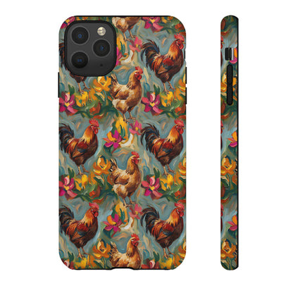 Painted Chickens Tough Case