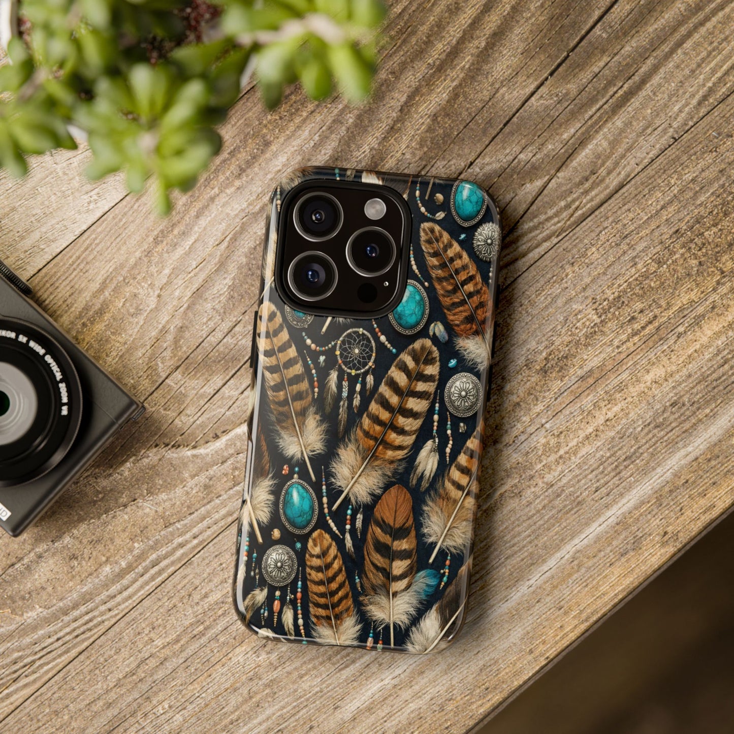 Southwest Feather Tough Case