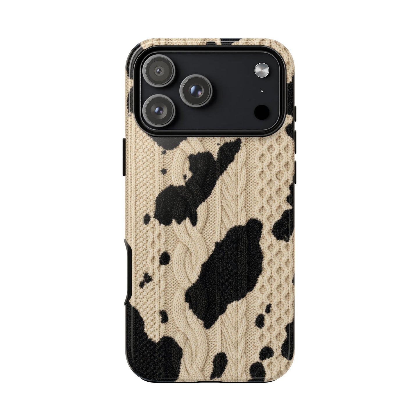 Cable Knit Cowhide Tough Case