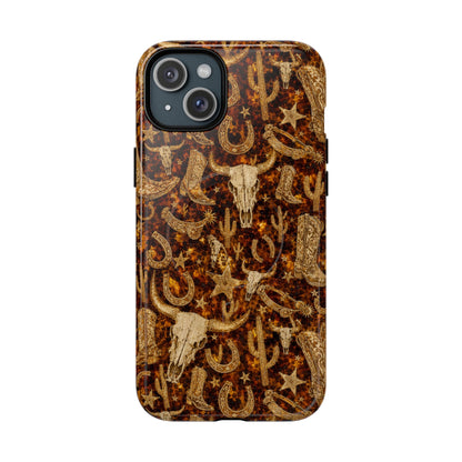 Western Tortoiseshell Magnetic Case