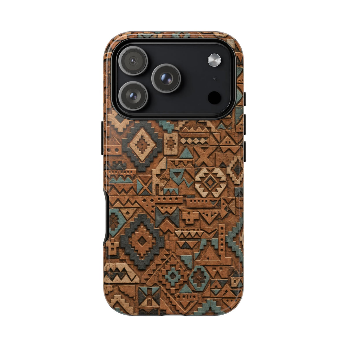 Carved Clay Aztec Tough Case