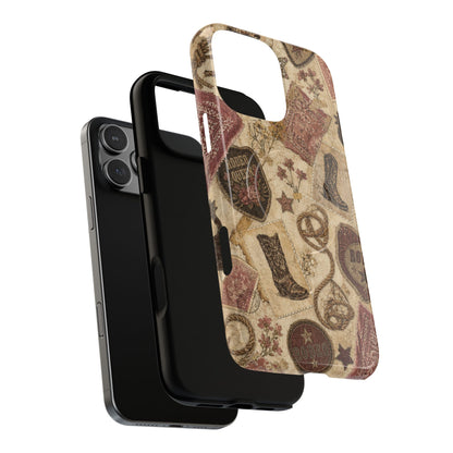 Cowgirl Collage Magnetic Case